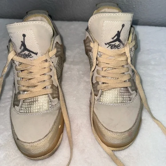 Jordan shoes Jordan 4 Retro Neutral Beige Retro Sneakers - Picture 16 of 17